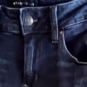 Aeropostale Men's Straight‎ Fit Dark Blue Denim Jeans Classic Casual Wear